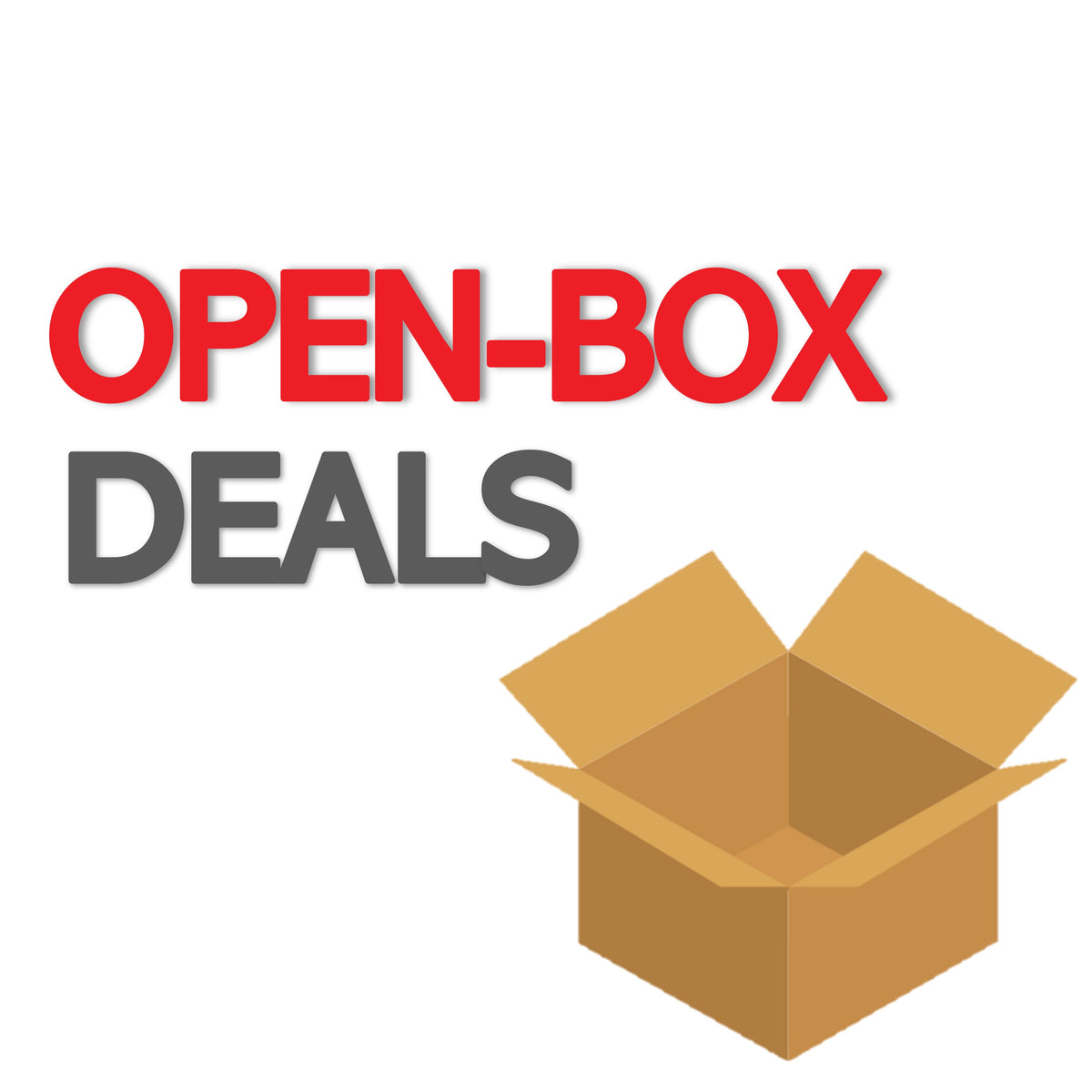 Featured Products: Discounted, Open-Box, Clearance, and Special