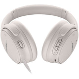 Bose QuietComfort 45 Noise-Canceling Wireless Over-Ear Headphones (White Smoke)